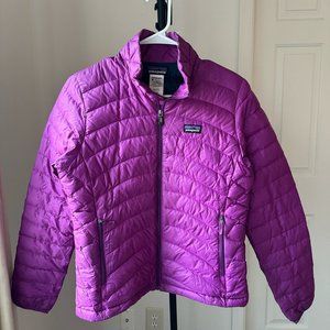 Patagonia Women's Down Jacket, Purple, Small